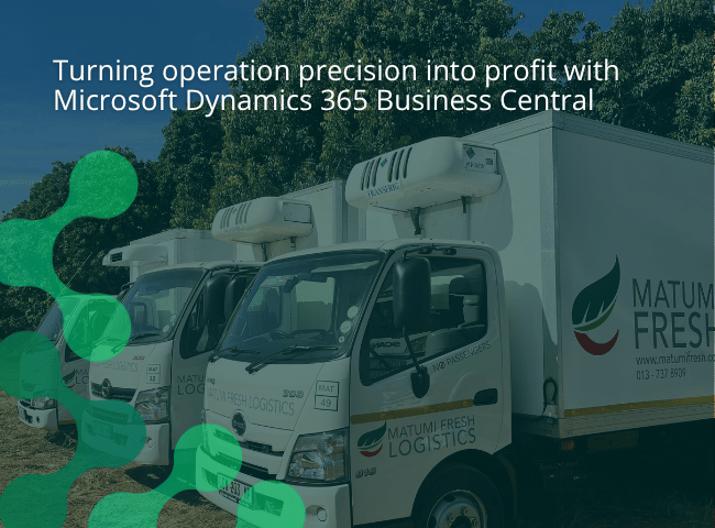 Turning operation precision into profit with Microsoft Dynamics 365 Business Central
